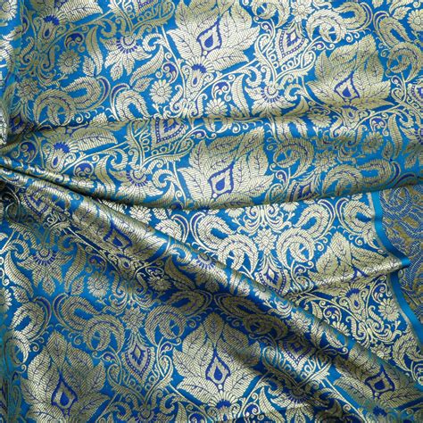 silk metallic brocade fabric|silk brocade by the yard.